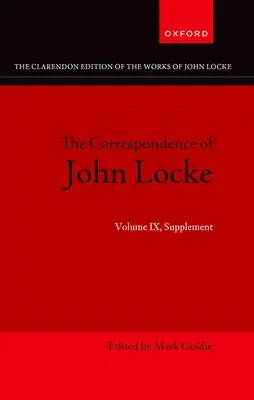 John Locke: Corespondență: Volumul IX, Supliment - John Locke: Correspondence: Volume IX, Supplement