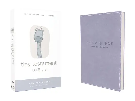 Niv, Biblia Sinodală, Noul Testament, Leathersoft, Albastru, Comfort Print - Niv, Tiny Testament Bible, New Testament, Leathersoft, Blue, Comfort Print