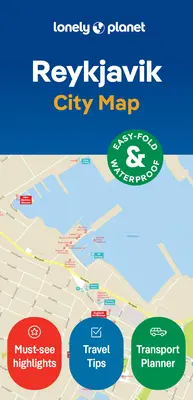 Hartă Lonely Planet a orașului Reykjavik - Lonely Planet Reykjavik City Map