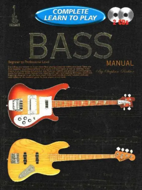 Manual complet progresiv de învățare a cântatului la bas - Progressive Complete Learn To Play Bass Manual