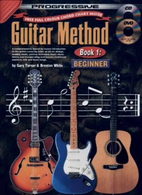 Metodă progresivă de chitară - Cartea 1 - Progressive Guitar Method - Book 1