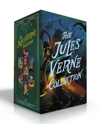Colecția Jules Verne (Boxed Set): Călătorie spre centrul Pământului; Ocolul lumii în 80 de zile; În căutarea naufragiaților; Douăzeci de Thousa - The Jules Verne Collection (Boxed Set): Journey to the Center of the Earth; Around the World in Eighty Days; In Search of the Castaways; Twenty Thousa