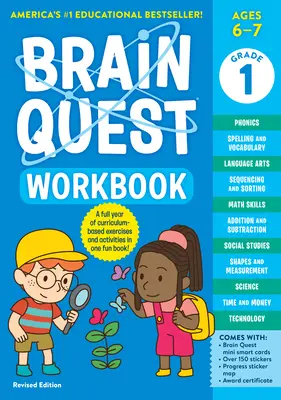 Carte de lucru Brain Quest: 1st Grade Ediție revizuită - Brain Quest Workbook: 1st Grade Revised Edition