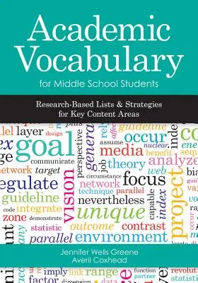 Vocabular academic pentru elevii de gimnaziu: Liste și strategii bazate pe cercetare pentru domenii cheie de conținut - Academic Vocabulary for Middle School Students: Research-Based Lists and Strategies for Key Content Areas
