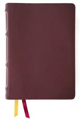 Nkjv, Biblia cu referință în lanț Thompson, piele naturală, piele de vițel, Burgundia, litere roșii, imprimare confort - Nkjv, Thompson Chain-Reference Bible, Genuine Leather, Calfskin, Burgundy, Red Letter, Comfort Print