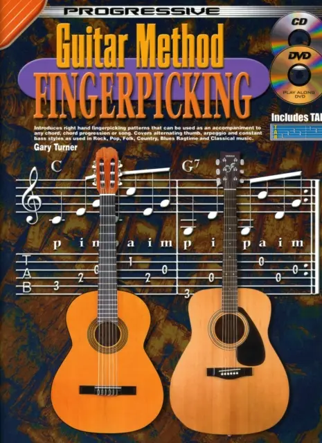 Metodă progresivă de chitară - Fingerpicking - Progressive Guitar Method - Fingerpicking