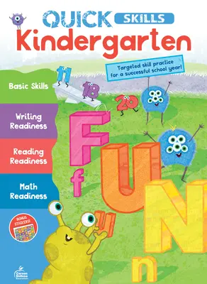 Caiet de lucru pentru grădiniță Quick Skills - Quick Skills Kindergarten Workbook