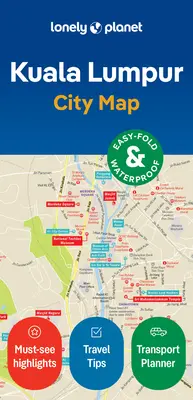Lonely Planet Kuala Lumpur Harta orașului - Lonely Planet Kuala Lumpur City Map