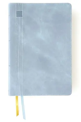 Niv, Biblia studențească, Leathersoft, Teal, indexată cu degetul mare, imprimare confortabilă - Niv, Student Bible, Leathersoft, Teal, Thumb Indexed, Comfort Print