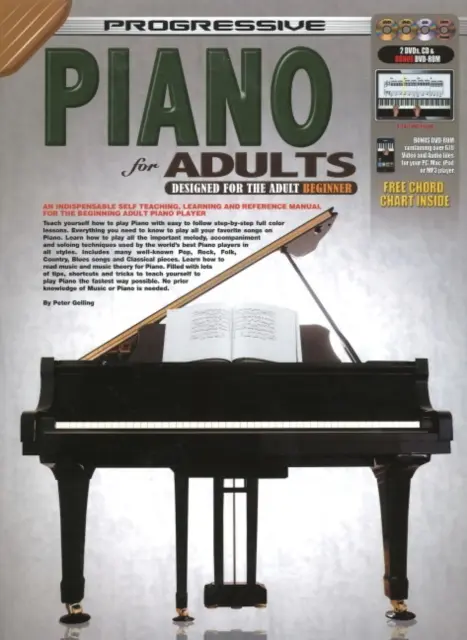 Pian progresiv pentru adulți - Progressive Piano for Adults