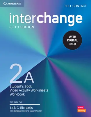 Interchange Level 2a Full Contact cu Digital Pack [Cu carte electronică] - Interchange Level 2a Full Contact with Digital Pack [With eBook]