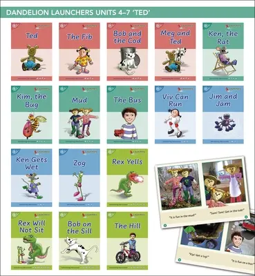 Phonic Books Dandelion Launchers Unitățile 4-7 - Phonic Books Dandelion Launchers Units 4-7