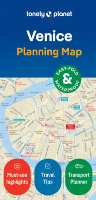 Harta Lonely Planet a orașului Veneția 2 - Lonely Planet Venice City Map 2