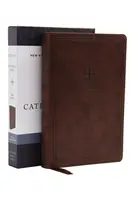 Nrsv, Biblia catolică, ediție cadou, Leathersoft, maro, Comfort Print: Sfânta Biblie - Nrsv, Catholic Bible, Gift Edition, Leathersoft, Brown, Comfort Print: Holy Bible