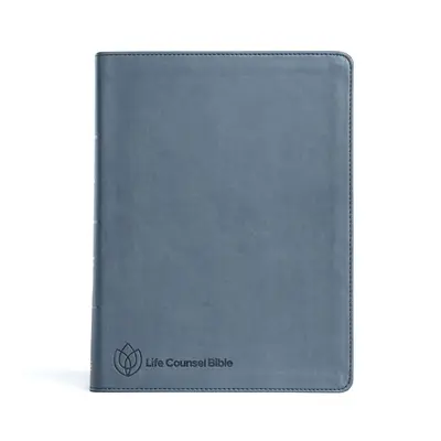 CSB Life Counsel Bible, Slate Blue Leathertouch, Indexată: Înțelepciune practică pentru toată viața - CSB Life Counsel Bible, Slate Blue Leathertouch, Indexed: Practical Wisdom for All of Life