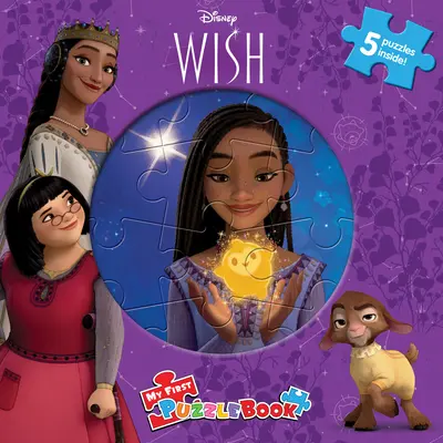 Disney Wish Prima mea carte puzzle - Disney Wish My First Puzzle Book