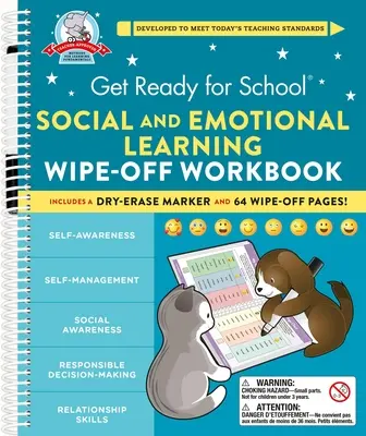Pregătiți-vă pentru școală: Învățarea socială și emoțională Wipe-Off Workbook - Get Ready for School: Social and Emotional Learning Wipe-Off Workbook