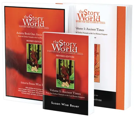 Povestea lumii, Vol. 1 Bundle: History for the Classical Child: Vremuri străvechi; text, caiet de activități și test și cheie de răspuns - Story of the World, Vol. 1 Bundle: History for the Classical Child: Ancient Times; Text, Activity Book, and Test & Answer Key