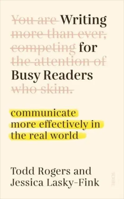Scrisori pentru cititori ocupați - Writing for Busy Readers