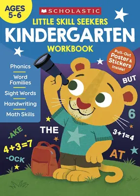Micii căutători de abilități: Carte de lucru pentru grădiniță - Little Skill Seekers: Kindergarten Workbook