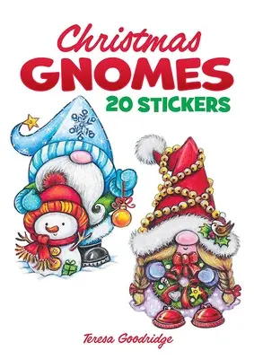 Gnomi de Crăciun: 20 de autocolante - Christmas Gnomes: 20 Stickers