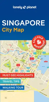Harta Lonely Planet a orașului Singapore 2 - Lonely Planet Singapore City Map 2