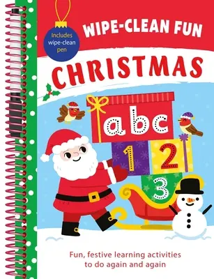 Wipe-Clean Fun: Crăciun: Activități distractive de învățare cu stiloul Wipe-Clean - Wipe-Clean Fun: Christmas: Fun Learning Activities with Wipe-Clean Pen