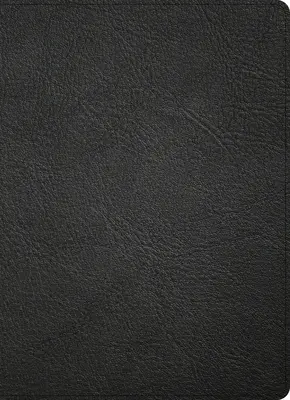 Biblia de studiu CSB, Holman Handcrafted Collection, piele de capră neagră Premium: Credincioasă și adevărată - CSB Study Bible, Holman Handcrafted Collection, Black Premium Goatskin: Faithful and True