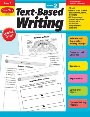 Scrierea bazată pe text, clasa a 2-a Resurse pentru profesori - Text-Based Writing, Grade 2 Teacher Resource