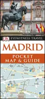 Hartă și ghid de buzunar DK Eyewitness Madrid - DK Eyewitness Madrid Pocket Map and Guide