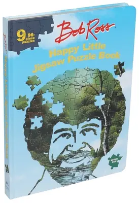Cartea de puzzle Bob Ross Happy Little Jigsaw - Bob Ross Happy Little Jigsaw Puzzle Book