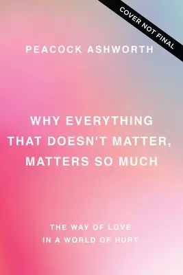 De ce tot ceea ce nu contează, contează atât de mult: Calea iubirii într-o lume a durerii (The Way of Love in a World of Hurt) - Why Everything That Doesn't Matter, Matters So Much: The Way of Love in a World of Hurt